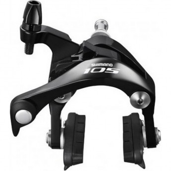 Тормоз SHIMANO 105 BR-5800, клещевой, задний, болт:10.5 /12,8мм, черный, KBR5800AR82AL Тормоз SHIMANO 105 BR-5800, клещевой, задний, болт:10.5 /12,8мм, черный, KBR5800AR82AL